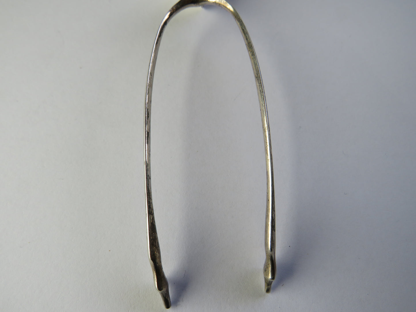 Antique Paid of Silver Tongs In Style of Wishbone Hallmarked Edinburgh 1927 William Robb Ballater