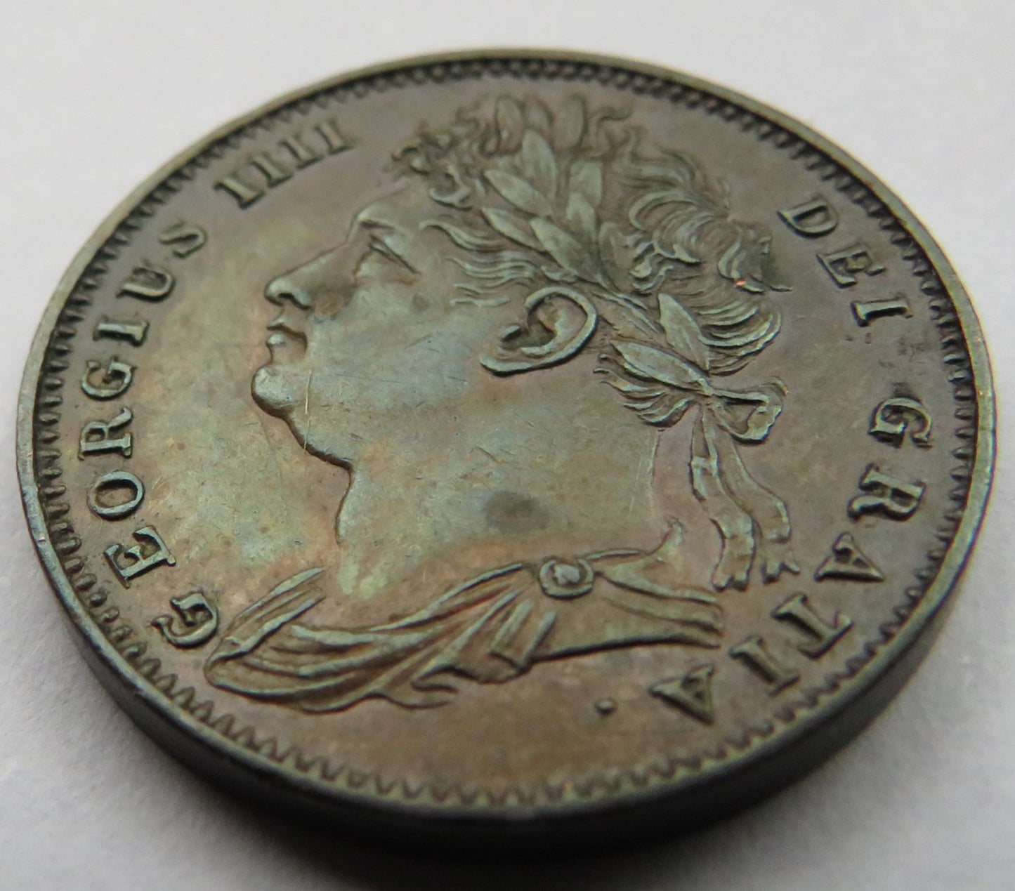 1821 King George IV Farthing Coin In High Grade - Great Britain
