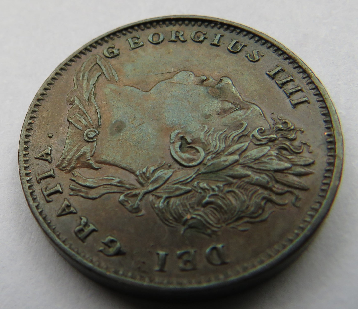 1821 King George IV Farthing Coin In High Grade - Great Britain