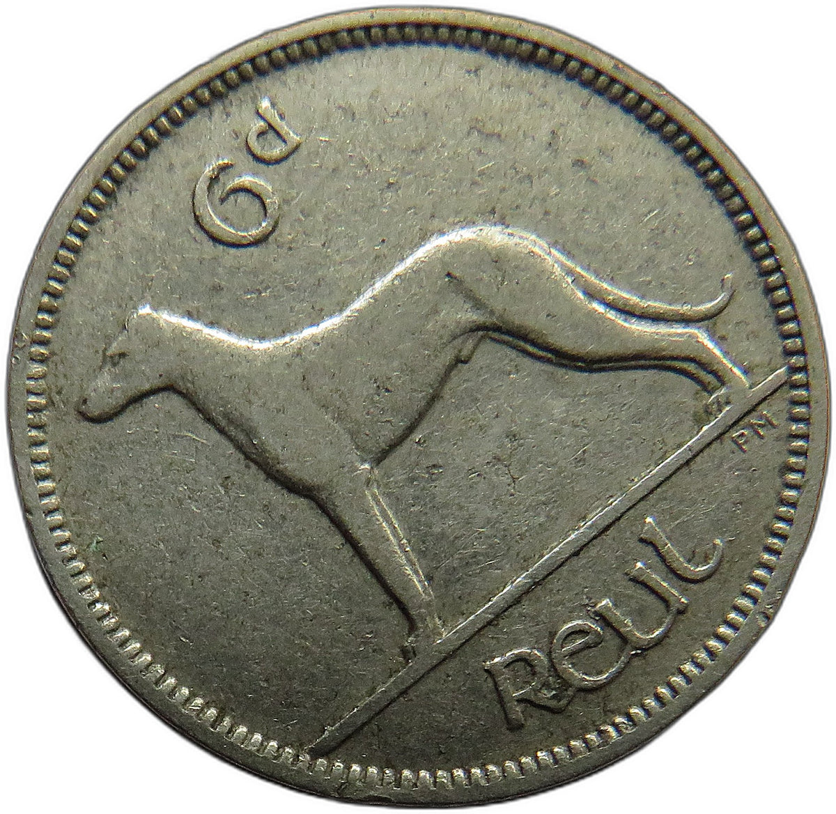 1928 Ireland Eire Sixpence 6d Coin