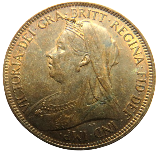 1899 Queen Victoria Halfpenny Coin In High Grade - Great Britain