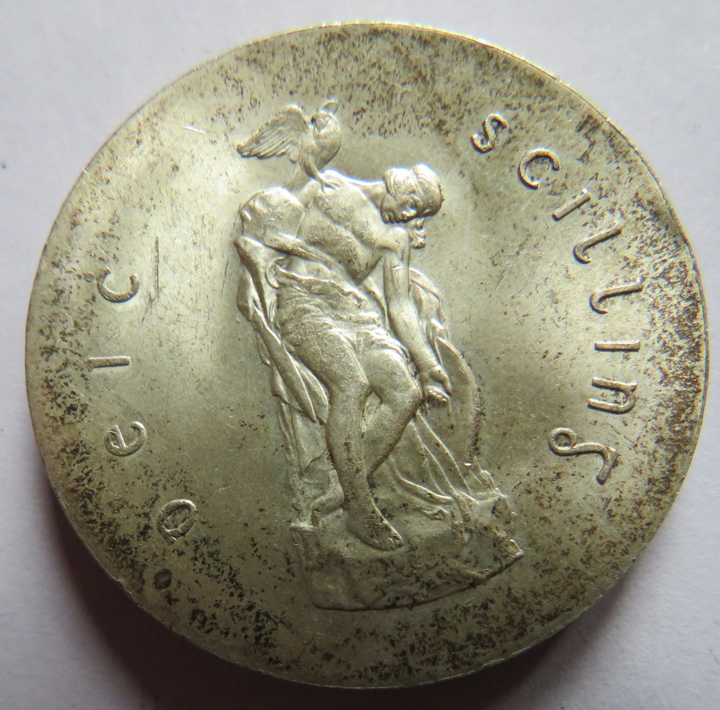 1966 Ireland Silver 10 Shillings Coin