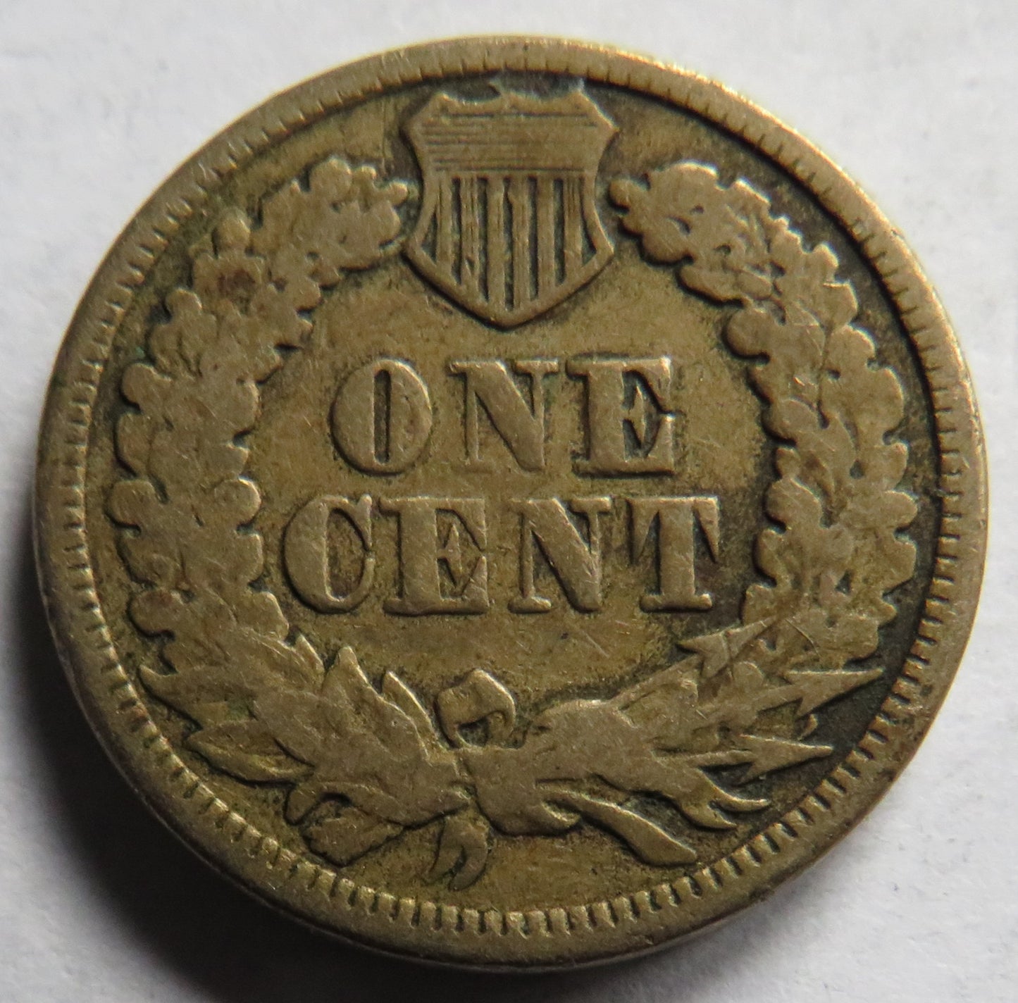 1863 USA Indian Head One Cent Coin