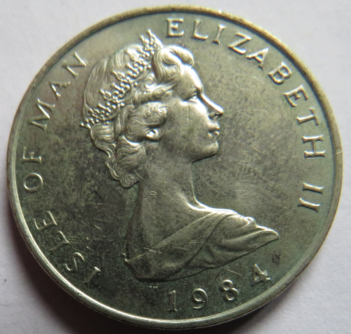 1984 Isle of Man 10p Ten pence Coin
