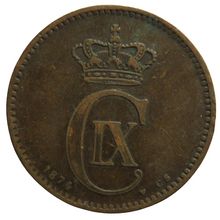 Load image into Gallery viewer, 1874 Denmark 5 Ore Coin
