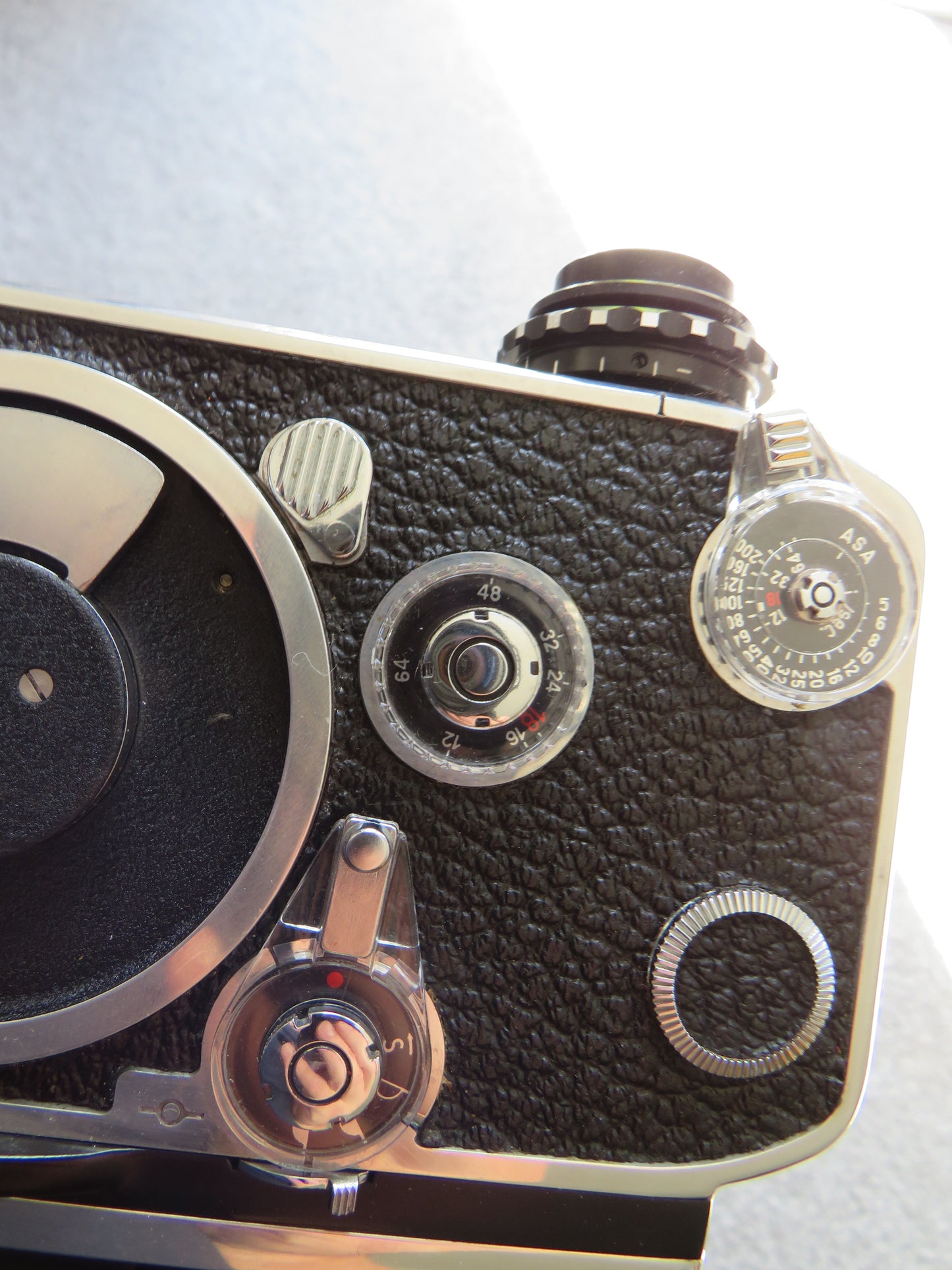 Vintage Bolex Zoom Reflex Movie Camera With Leather Case & Strap