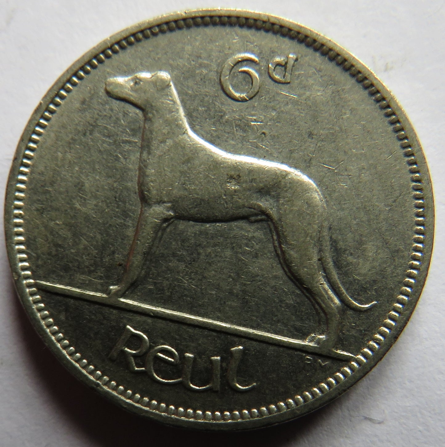 1939 Ireland Eire Sixpence Coin