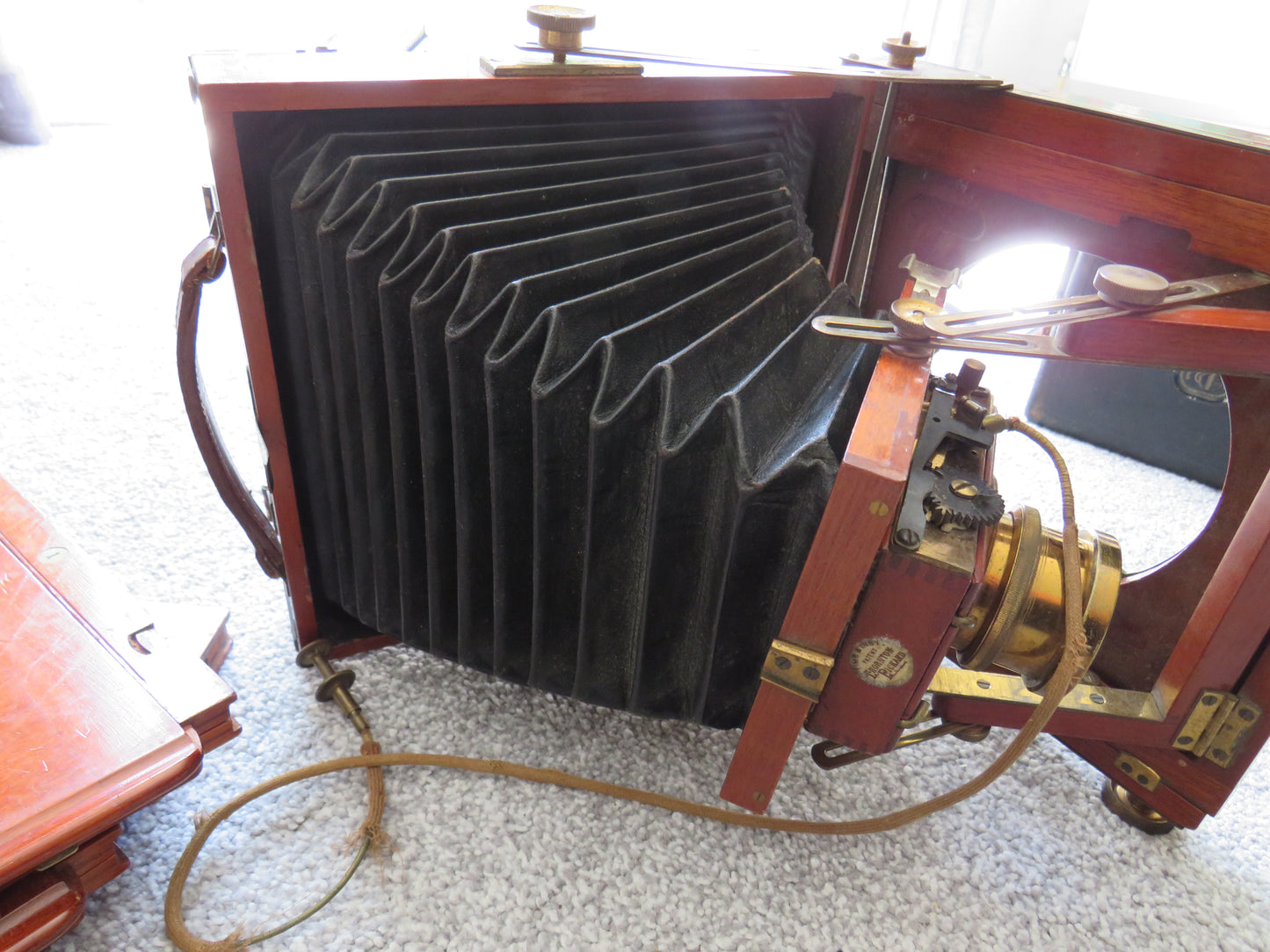 Antique Thornton Pickard "Empress" Mahogany Field Camera