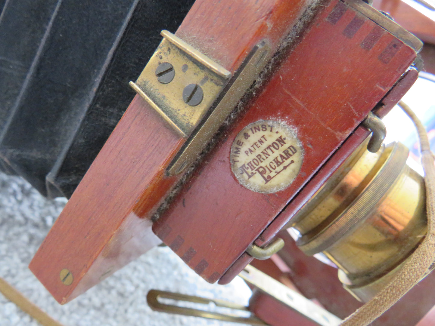 Antique Thornton Pickard "Empress" Mahogany Field Camera