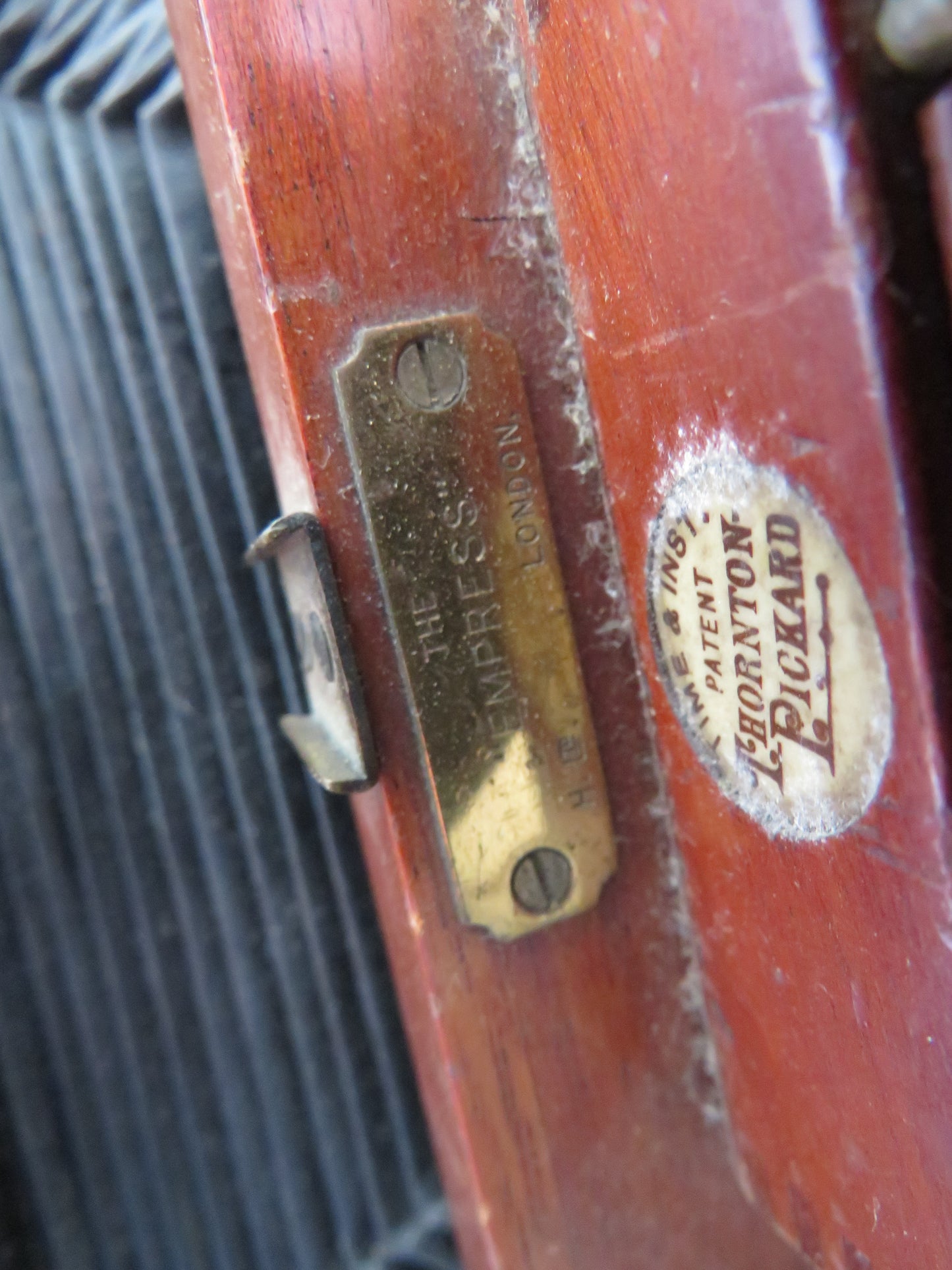Antique Thornton Pickard "Empress" Mahogany Field Camera