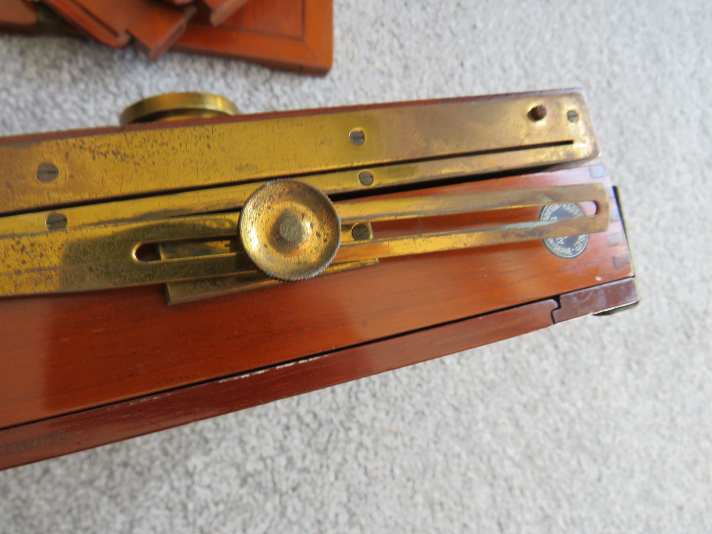 Antique Thornton Pickard "Empress" Mahogany Field Camera