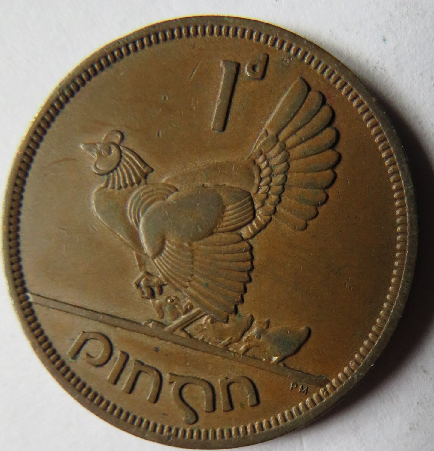1949 Ireland Eire One Penny Coin