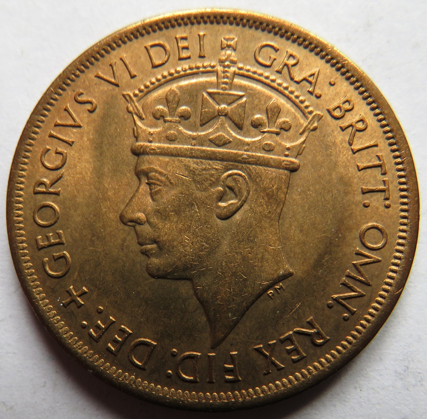 1945 King George VI Island of Jersey Liberated 1945 1/12th Shilling Coin