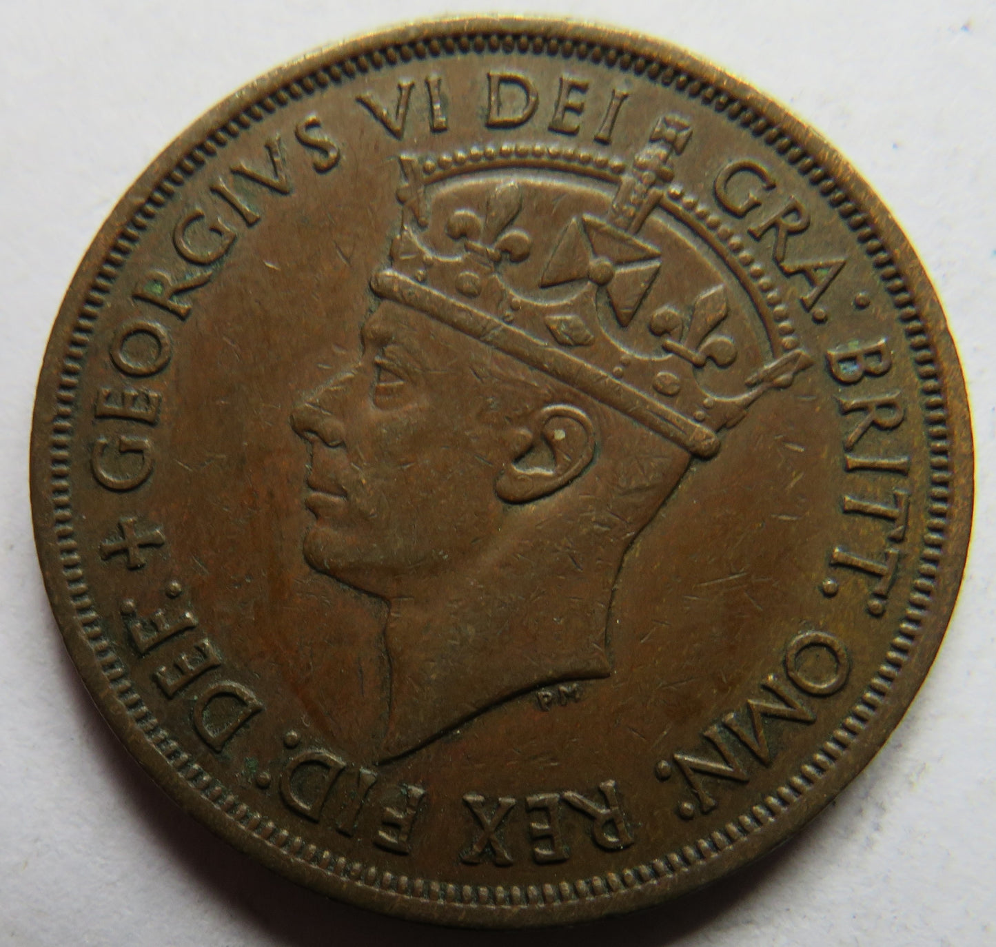 1945 King George VI Island of Jersey Liberated 1945 1/12th Shilling Coin