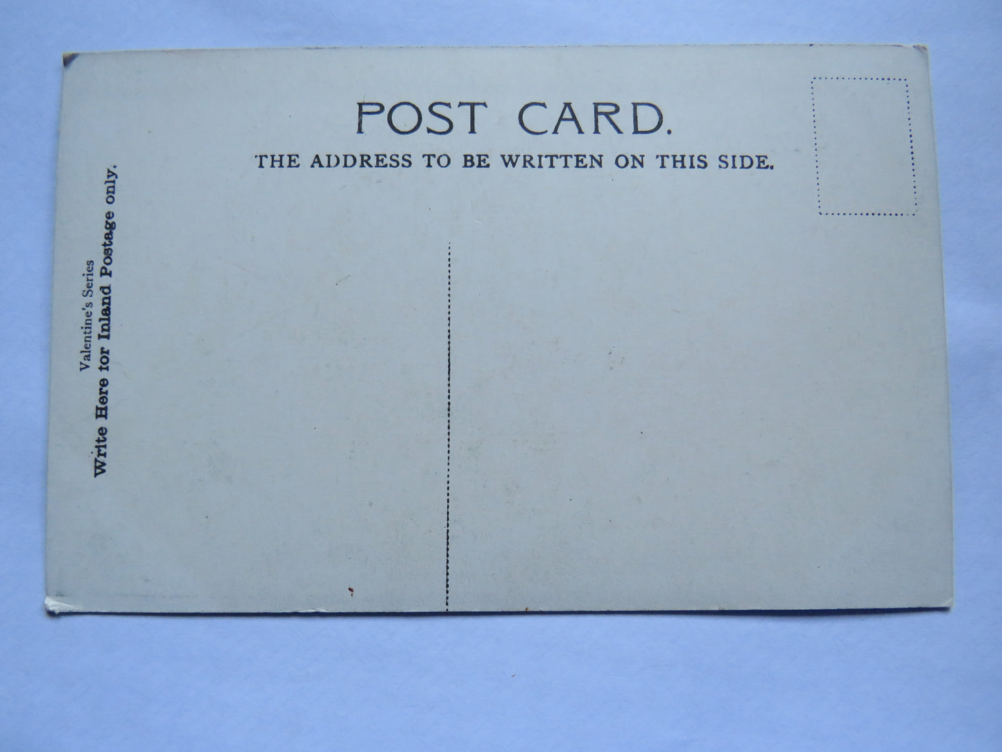 Vintage Postcard of Attractive Canal Scene Under Moonlight, Valentine's Series