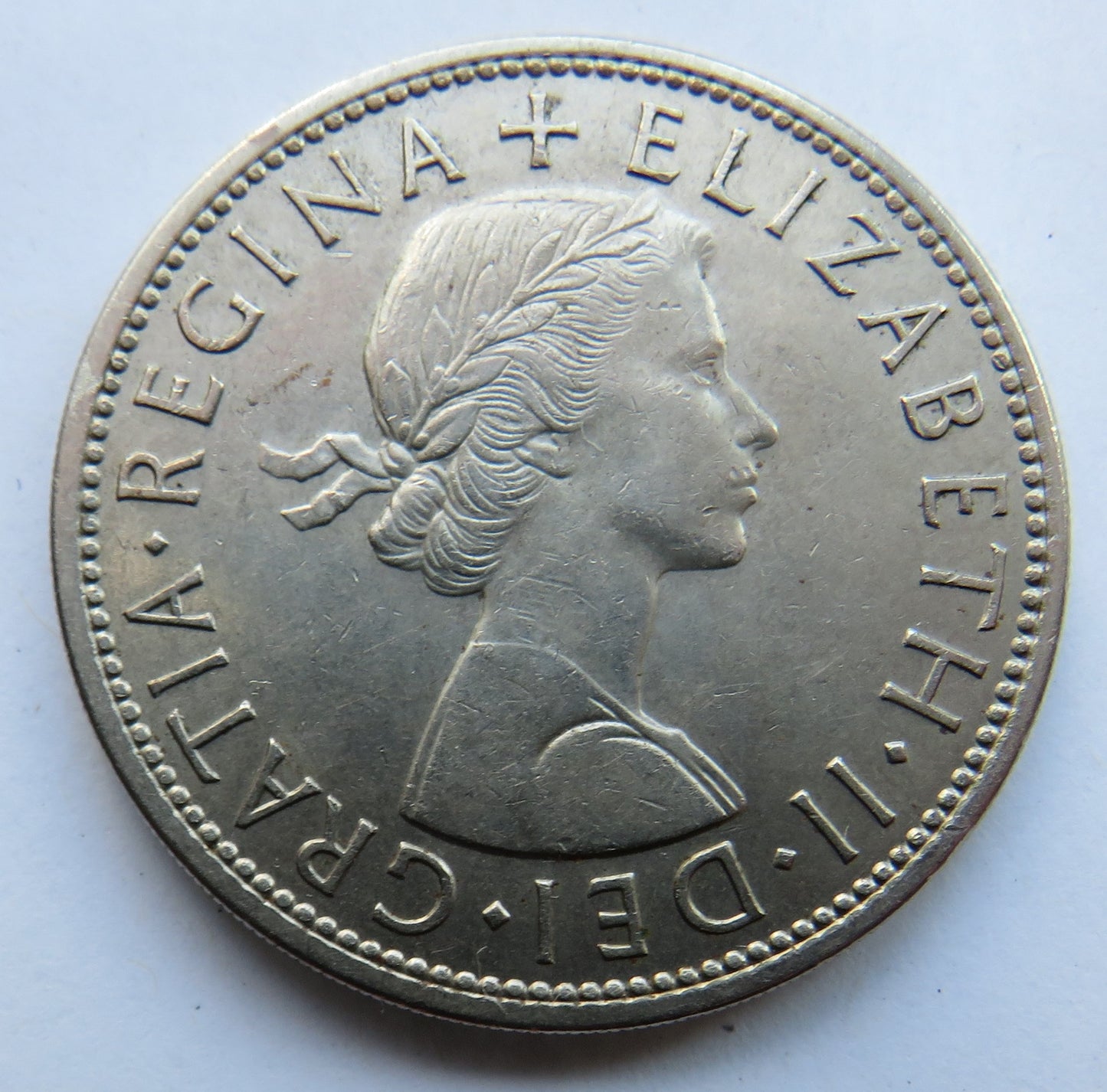 1956 Queen Elizabeth II Halfcrown Coin In Higher Grade - Great Britain