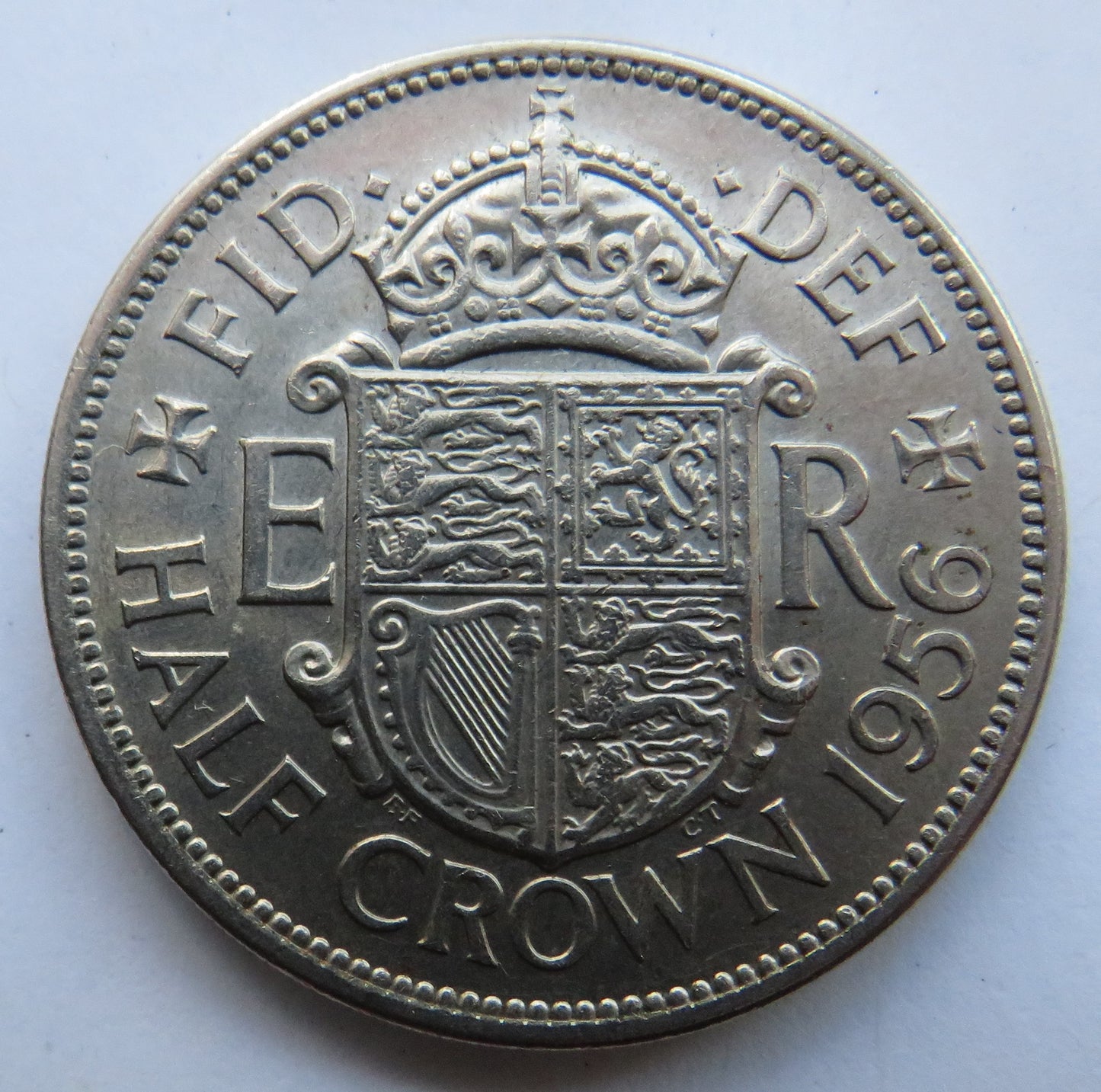 1956 Queen Elizabeth II Halfcrown Coin In Higher Grade - Great Britain
