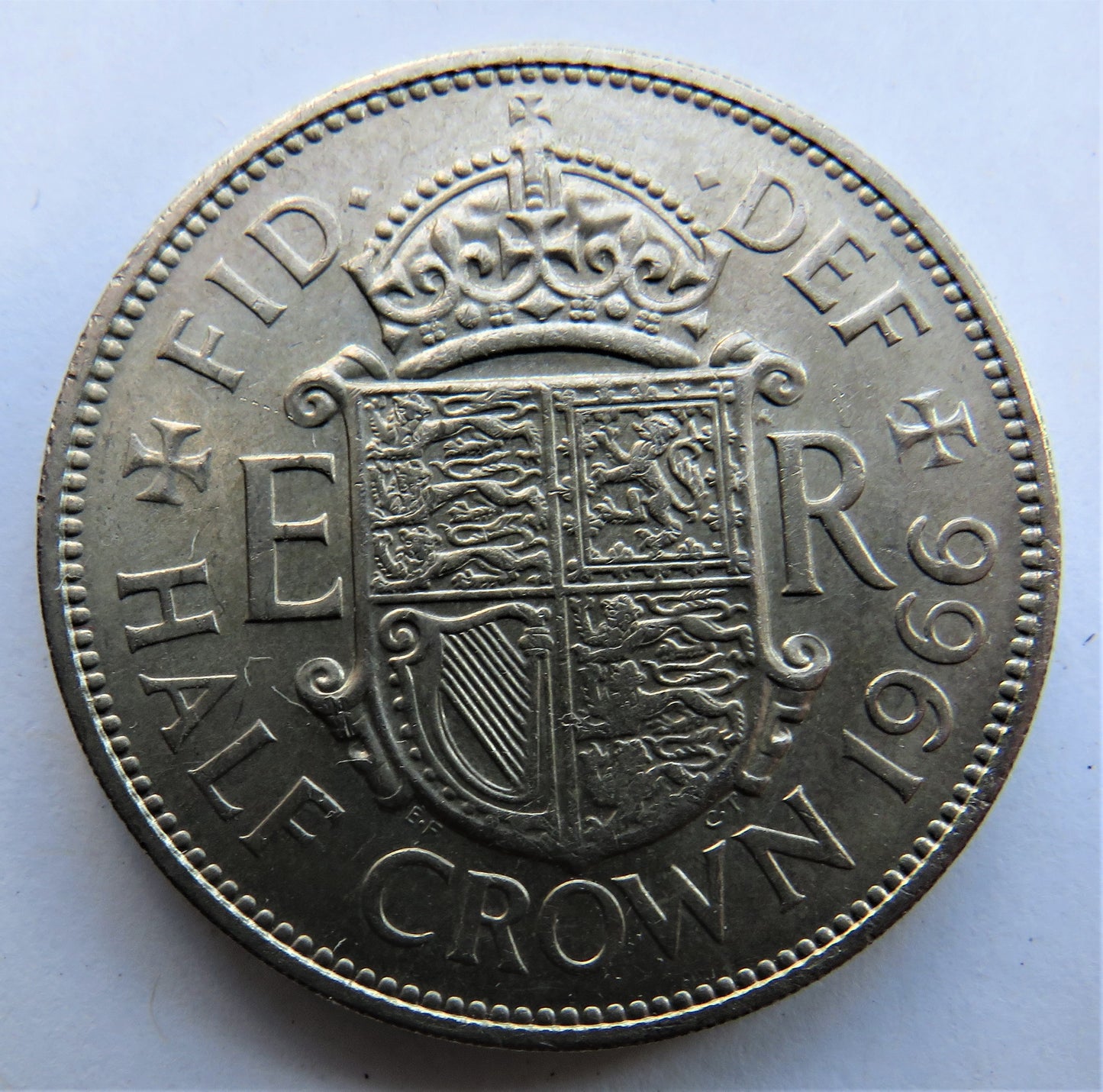1966 Queen Elizabeth II Halfcrown Coin In Higher Grade - Great Britain