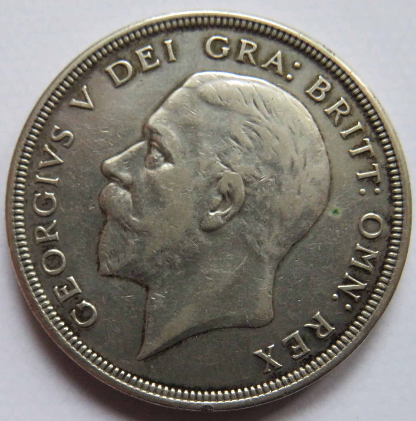 1931 King George V Silver Wreath Crown Coin - Great Britain