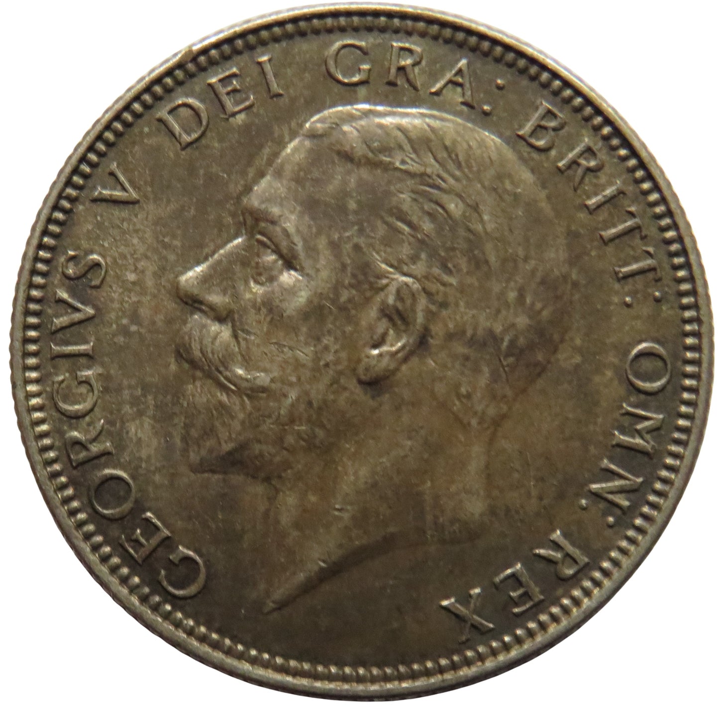 1936 King George V Silver One Florin Coin - Great Britain