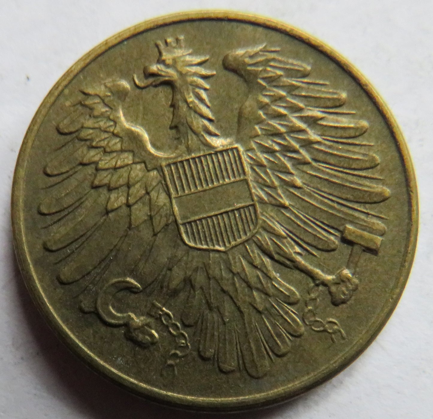 1951 Austria 20 Groschen Coin