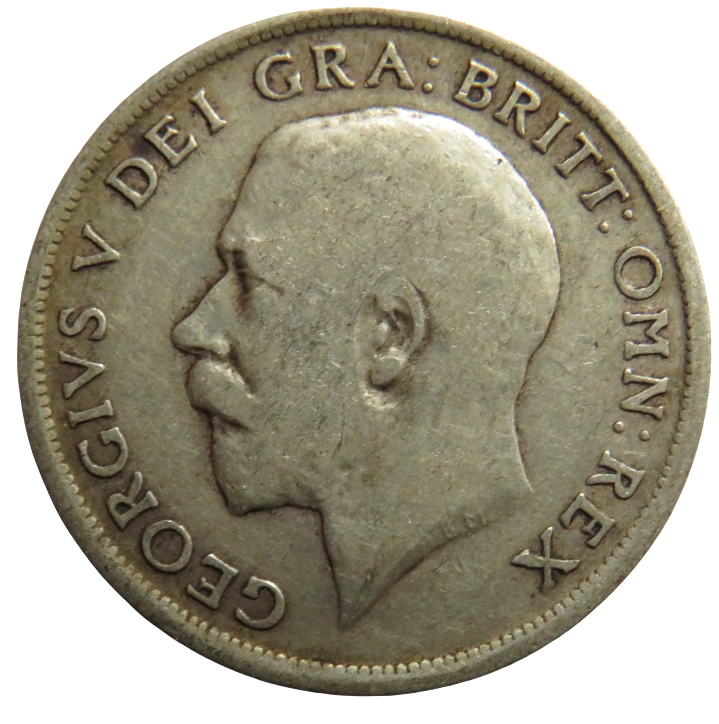 1913 King George V Silver One Shilling Coin - Great Britain