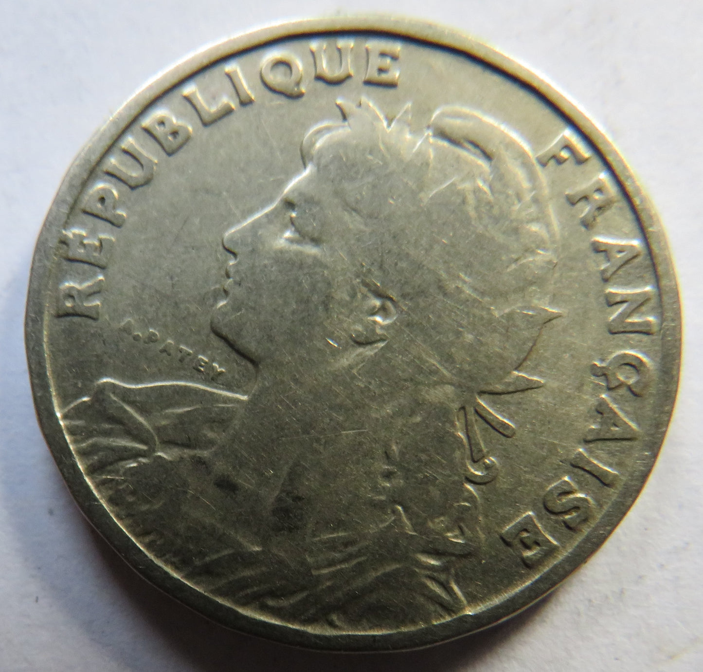 1904 France 25 Centimes Coin