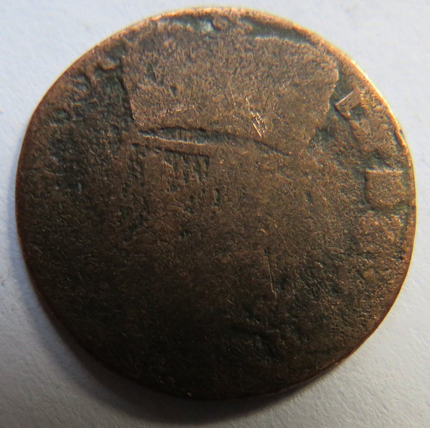 1765 Province of Gelderland Netherlands 1 Duit Coin