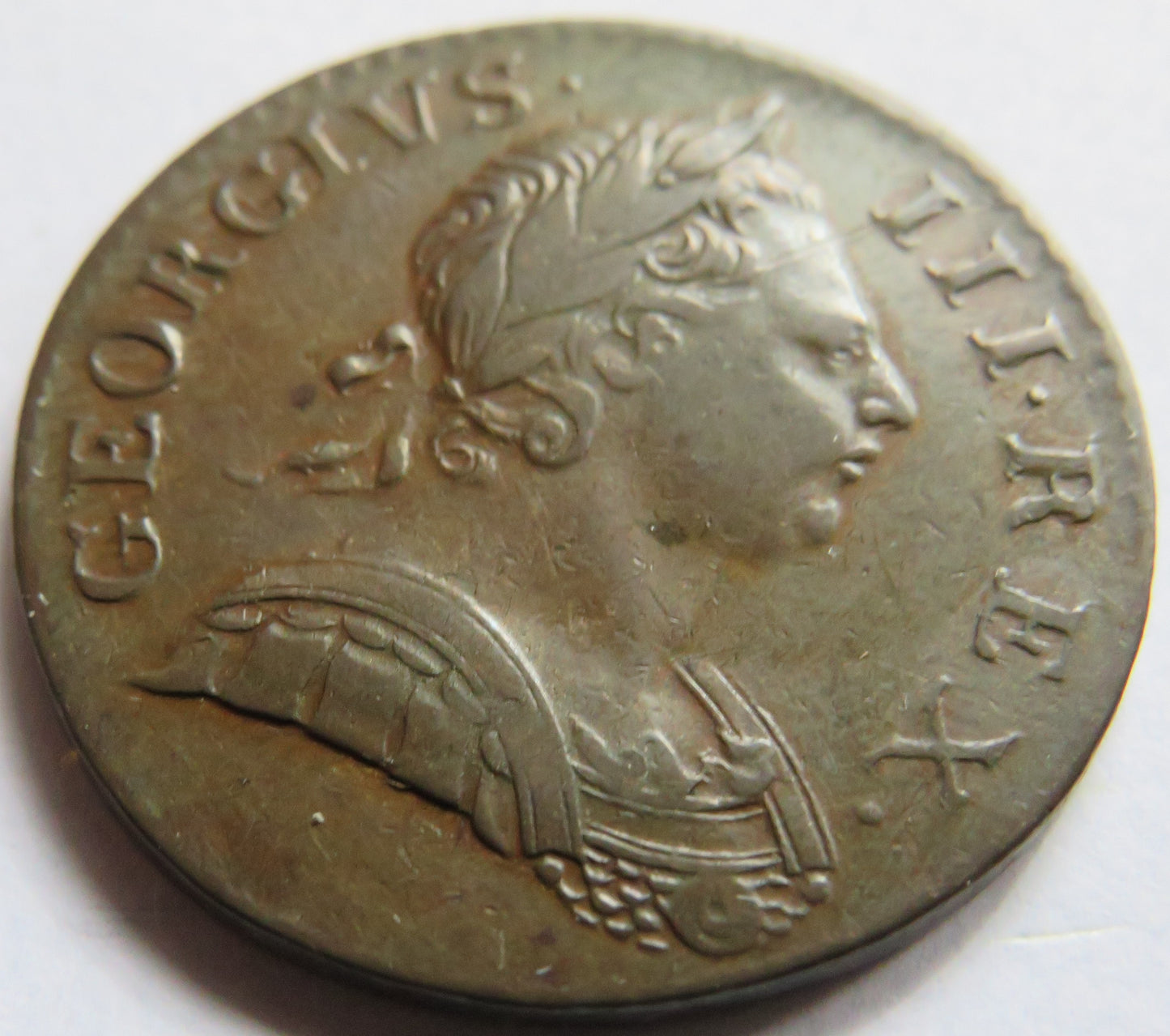 1770 King George III Halfpenny Coin In Better Grade - Great Britain