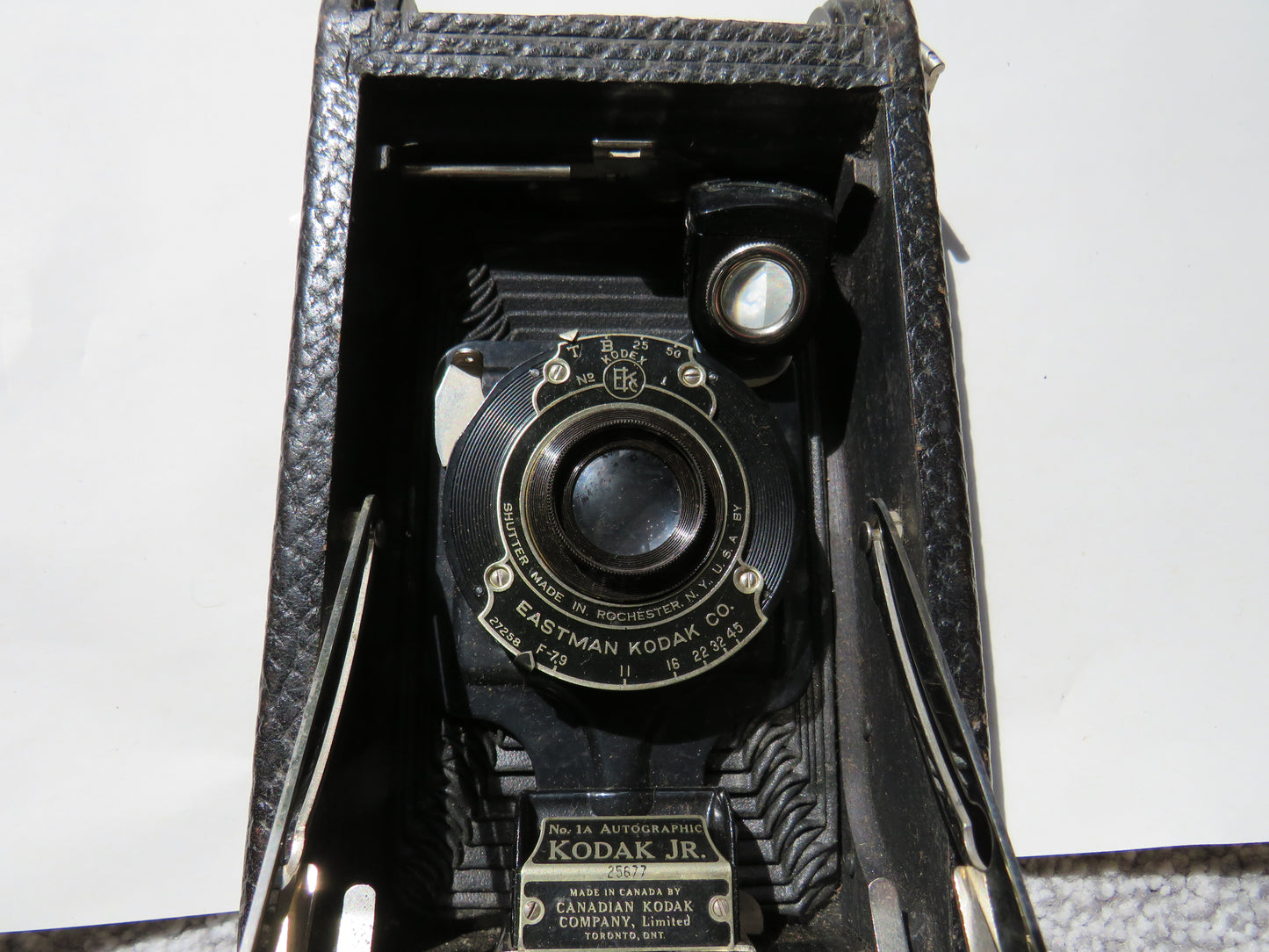 Kodak No. 1A Autographic Junior Folding Vintage Camera