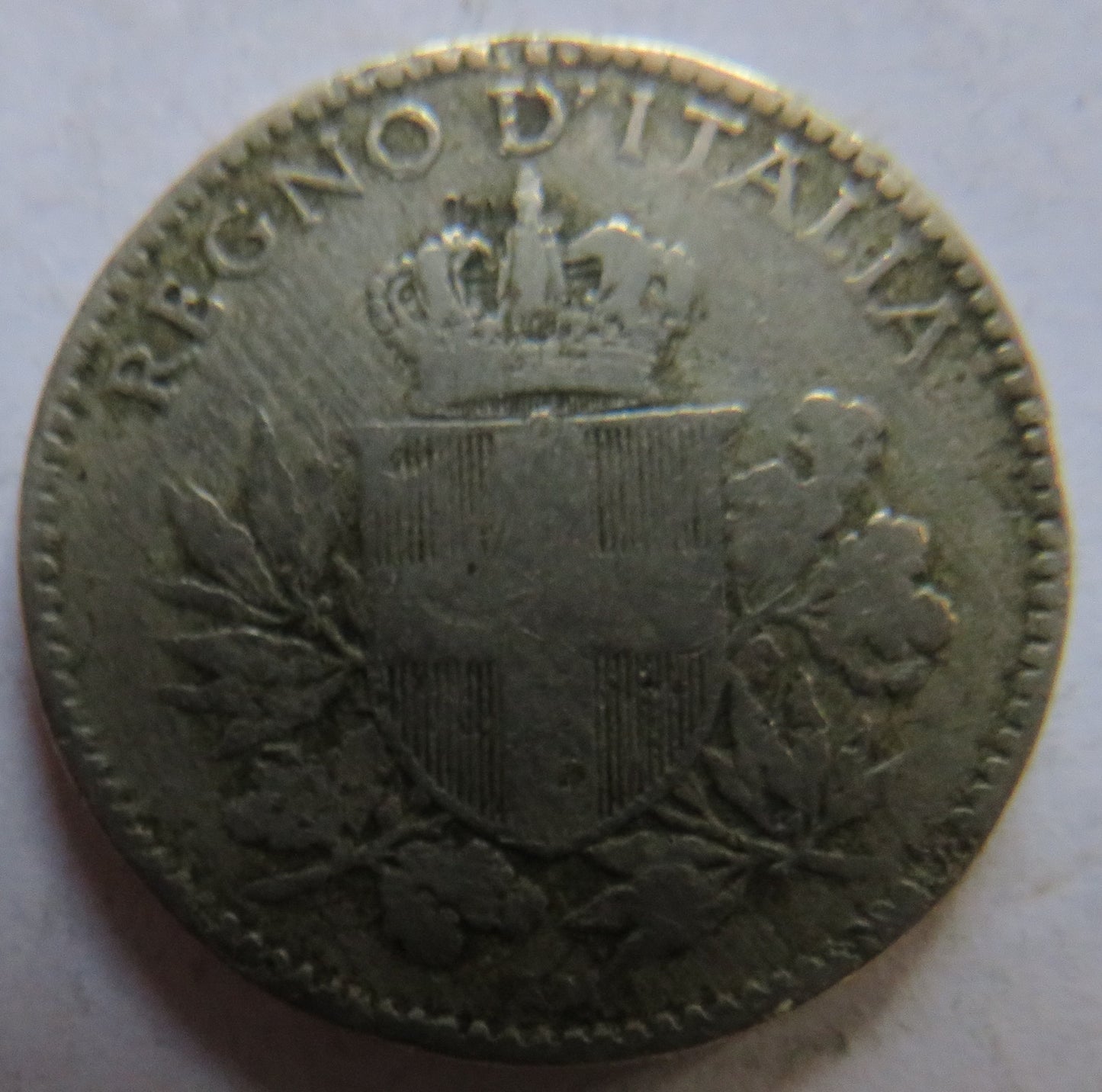 1919 Italy 20 Centesimi Coin