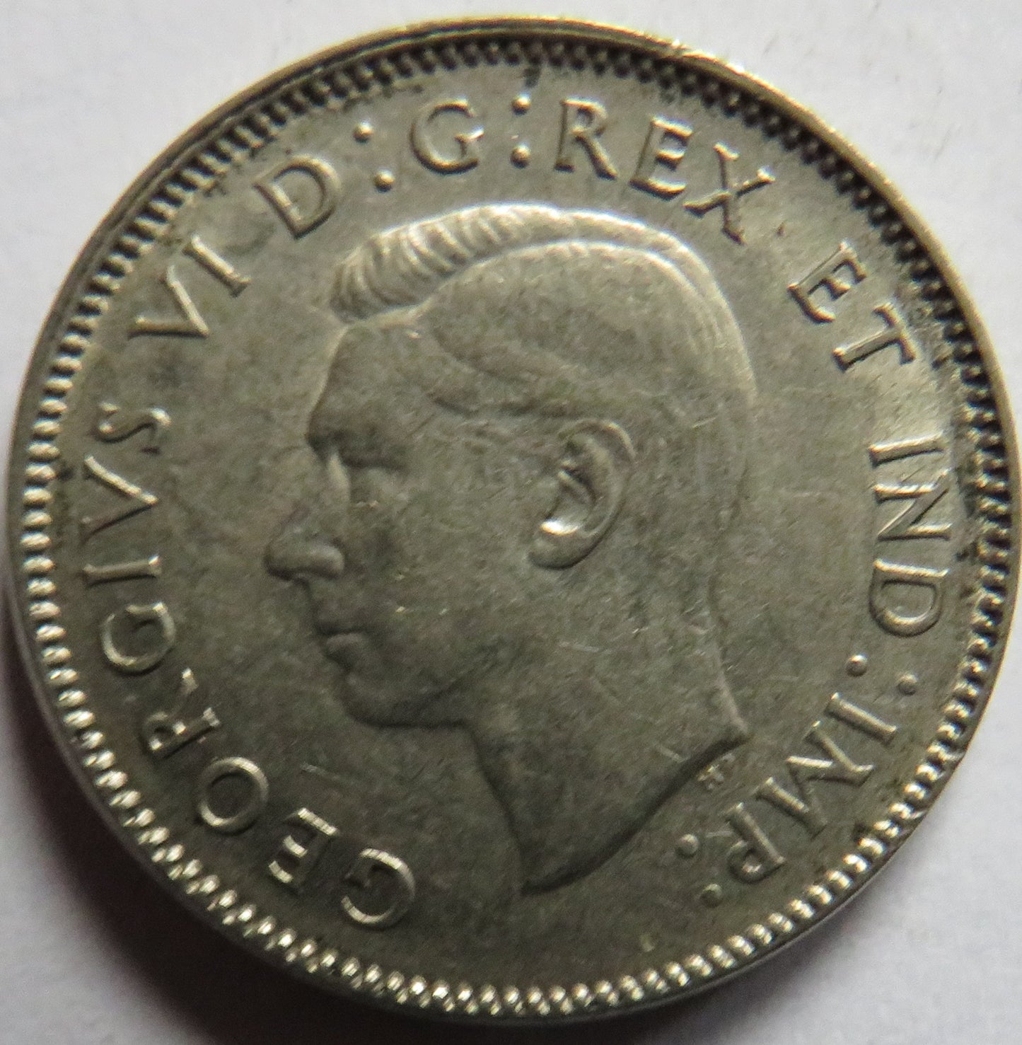 1939 King George VI Canada 5 Cents Coin