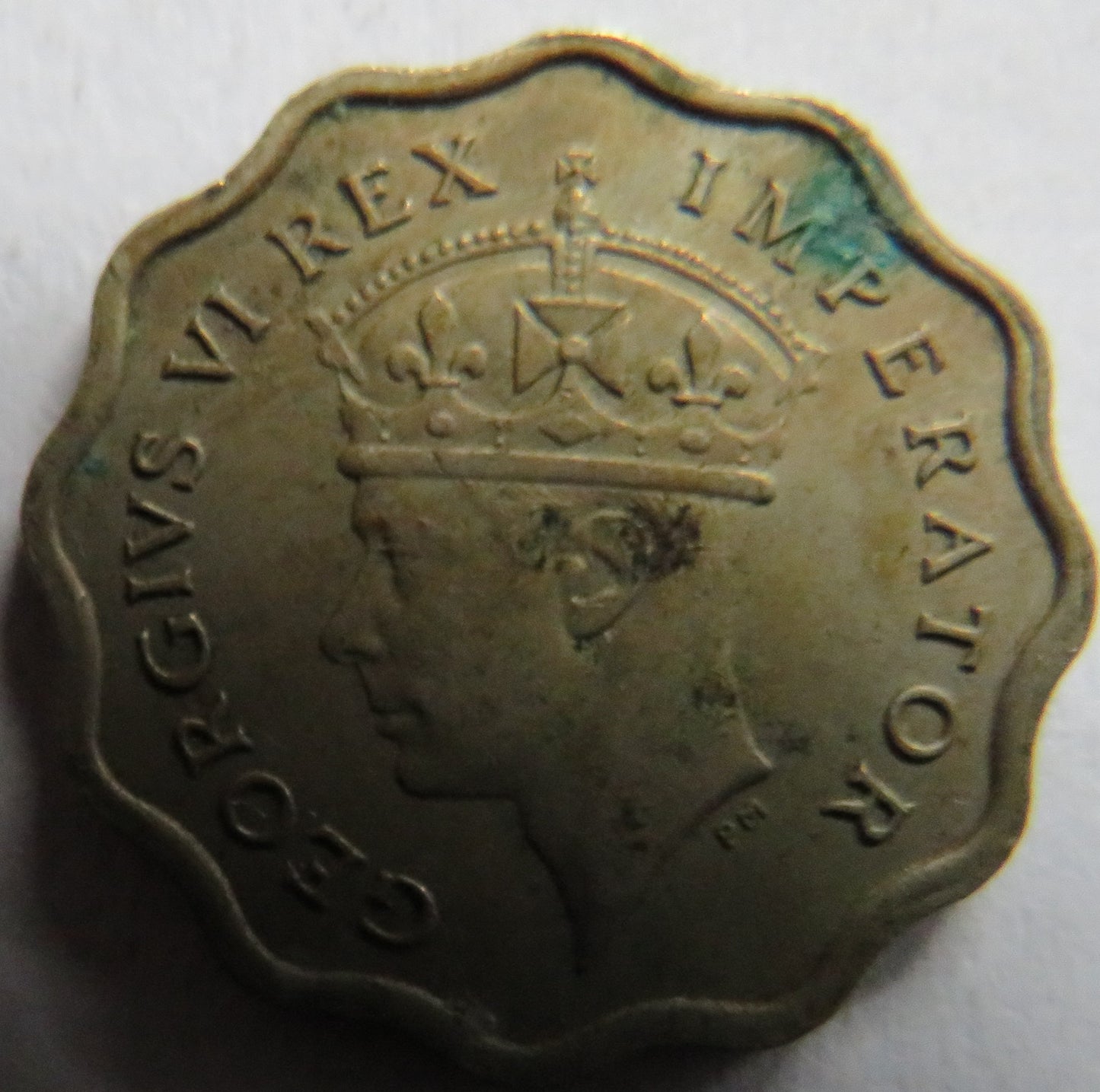 1938 King George VI Cyprus 1/2 Piastre Coin
