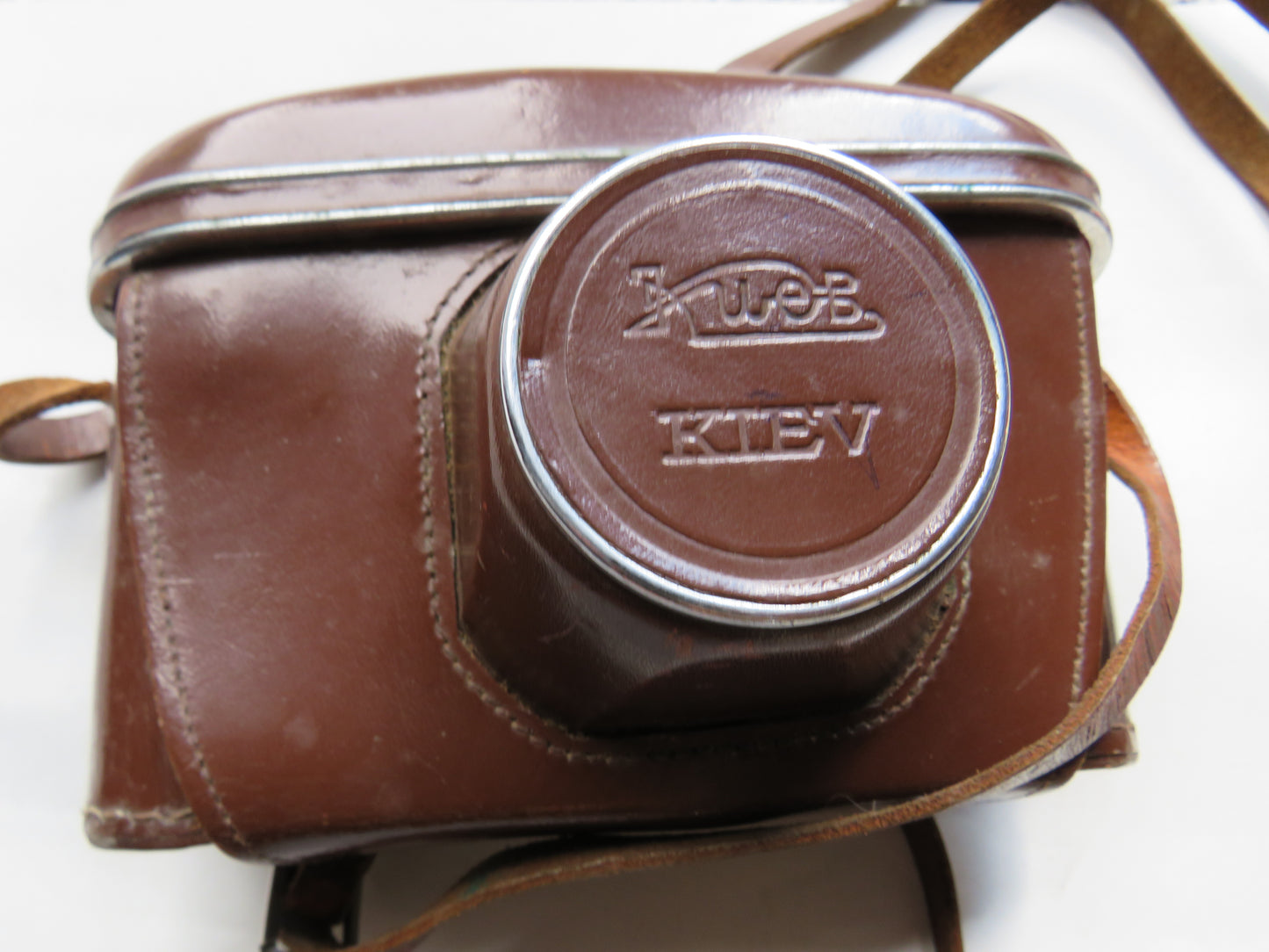 Jupiter-8M 50mm f/2 Lens Mounted On Kiev 4 Camera