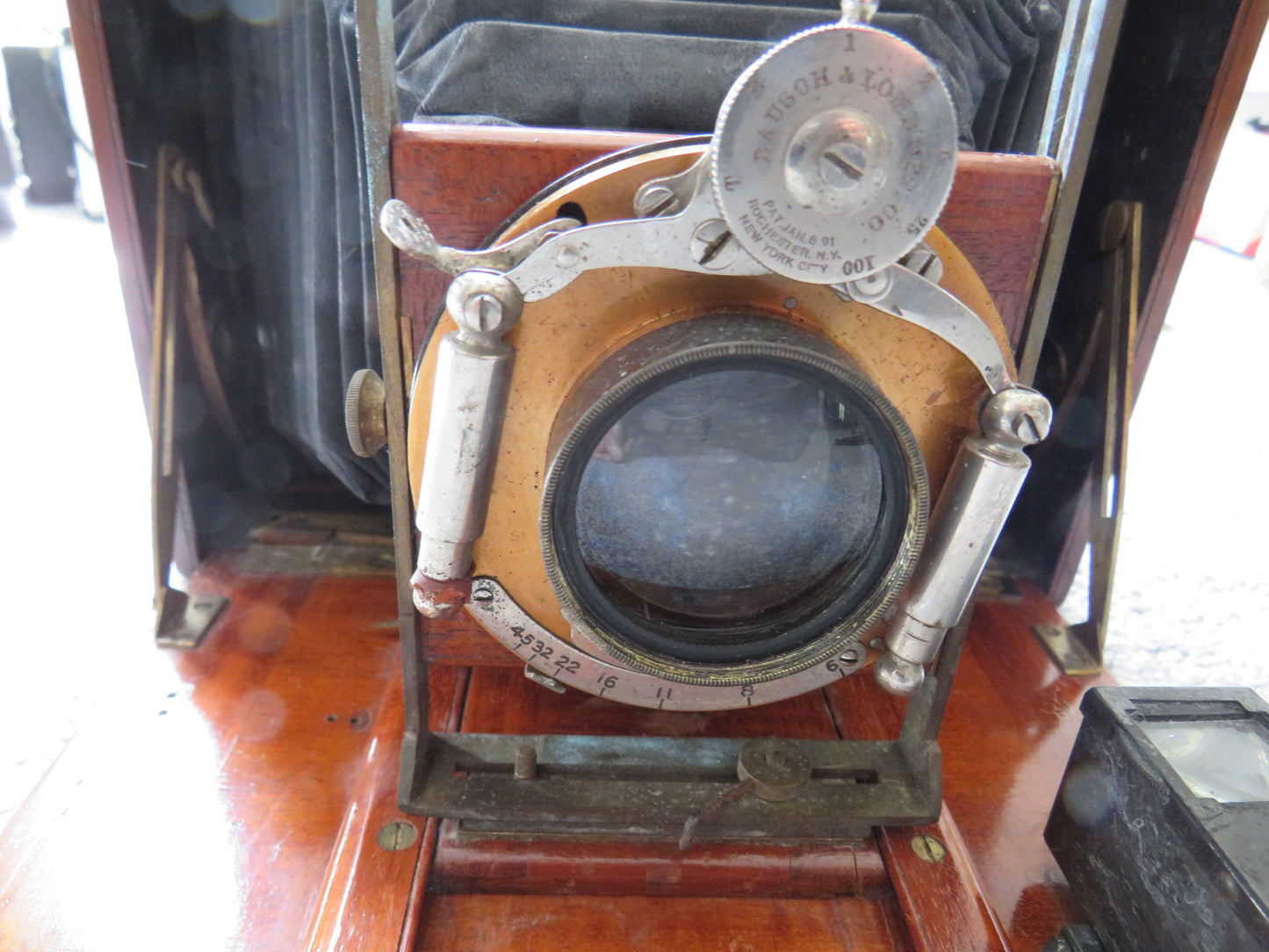 Antique Challenge Folding Field Camera J. Lizars
