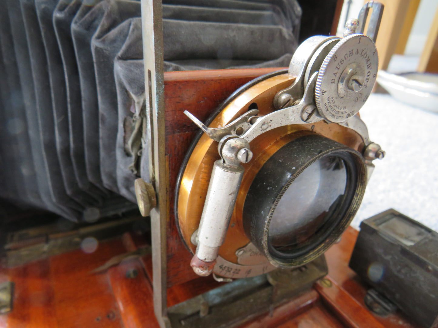 Antique Challenge Folding Field Camera J. Lizars