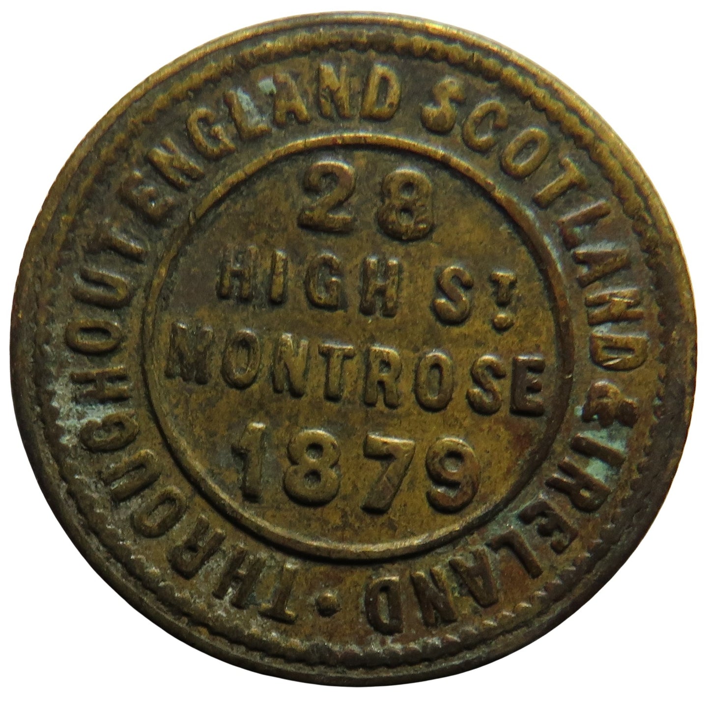1879 The London & Newcastle Tea Company Montrose Token