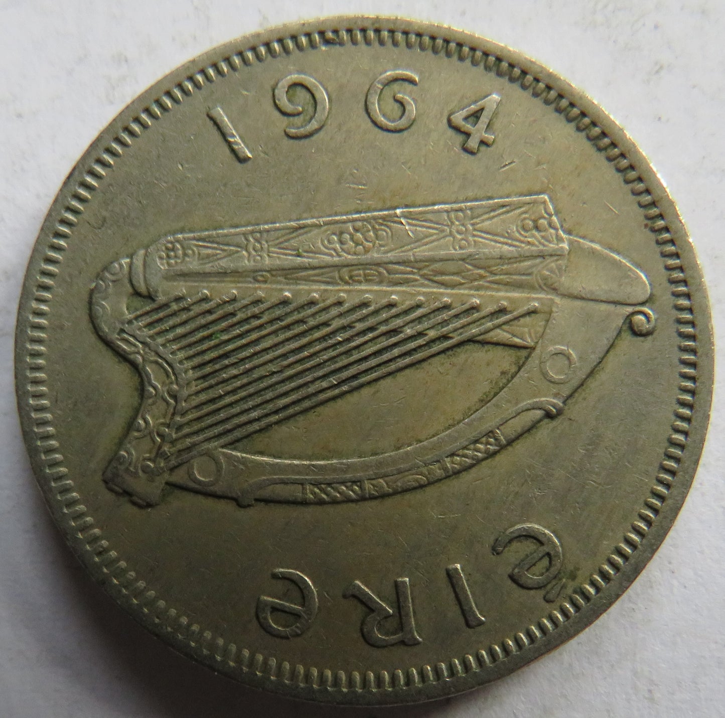 1964 Ireland Eire Florin / 2 Shillings Coin
