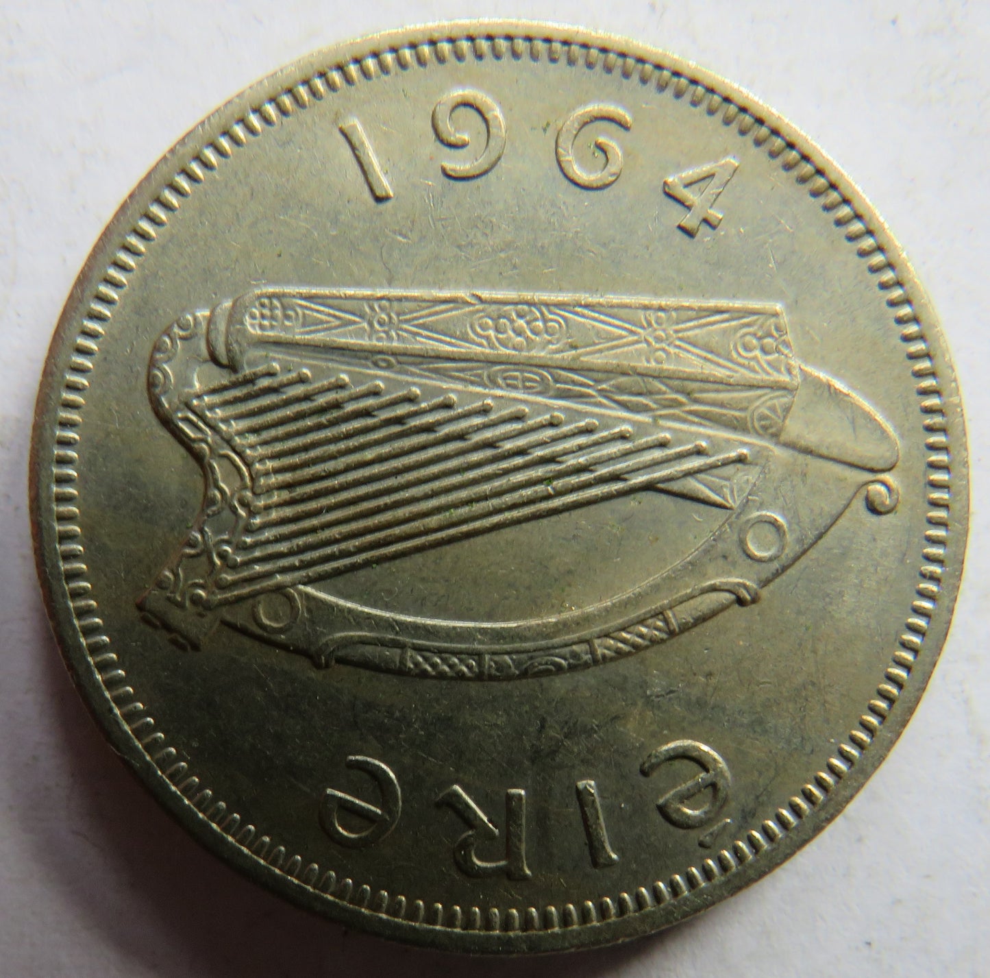1964 Ireland Eire Florin / 2 Shillings Coin