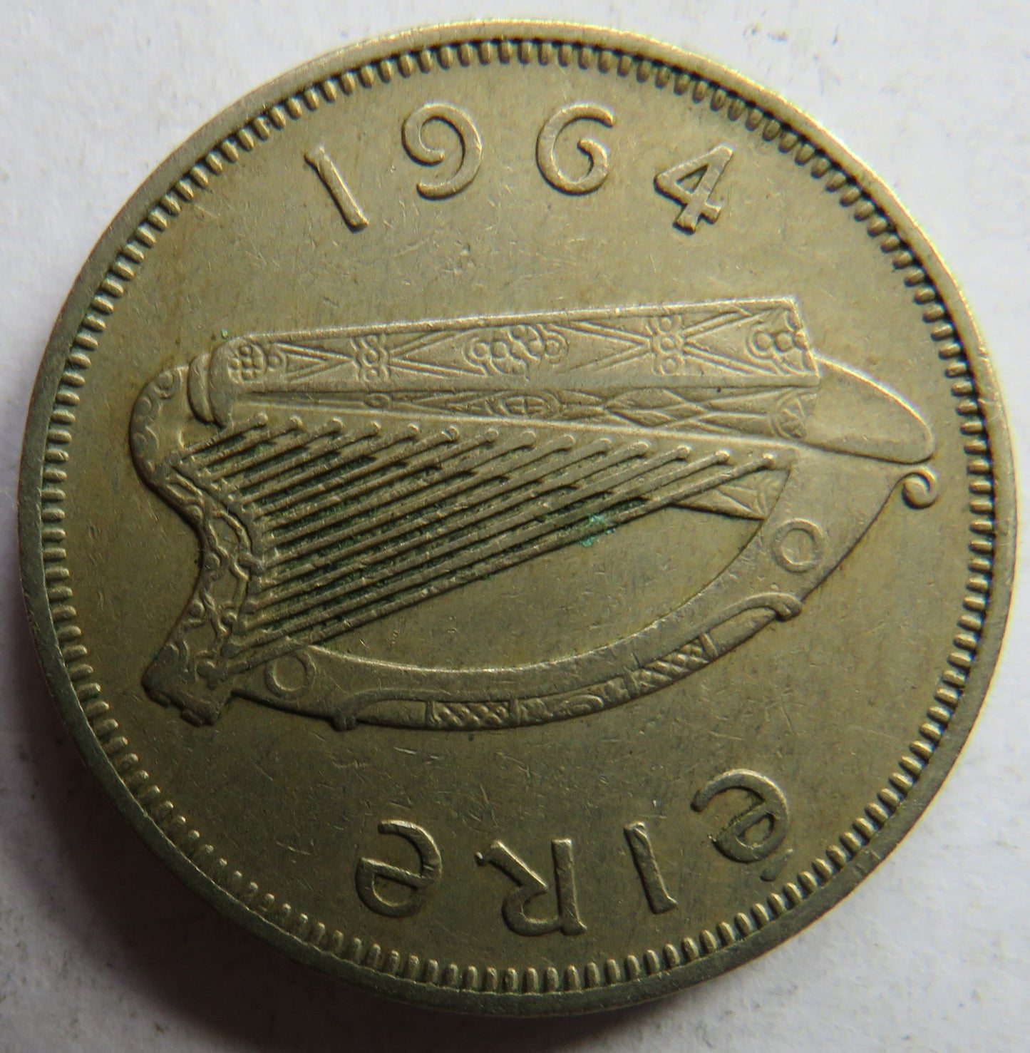 1964 Ireland Eire Florin / 2 Shillings Coin