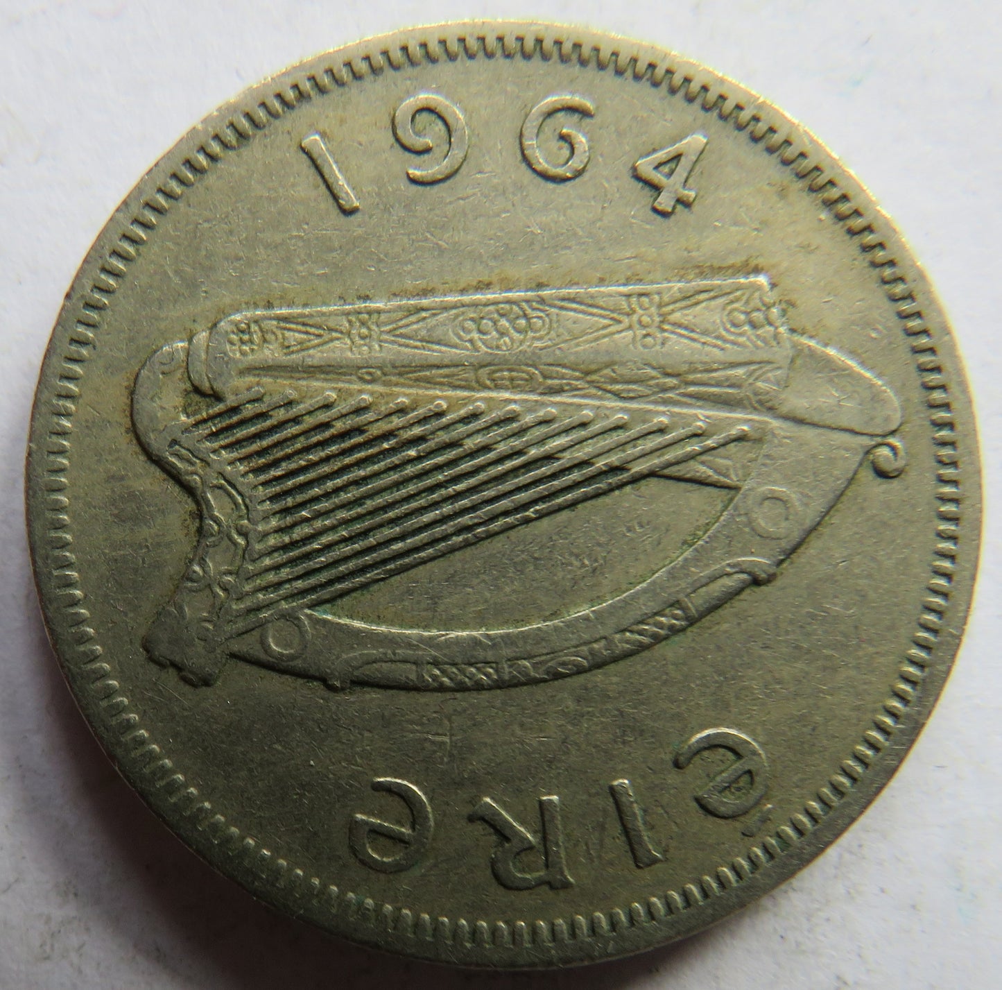 1964 Ireland Eire Florin / 2 Shillings Coin