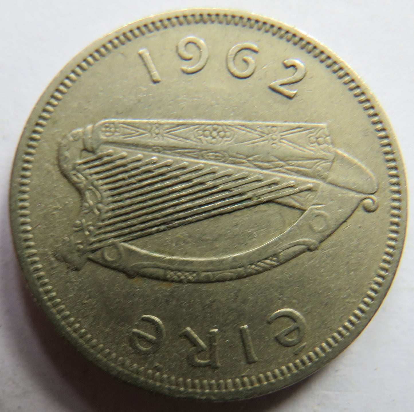 1962 Ireland Eire Florin / 2 Shillings Coin