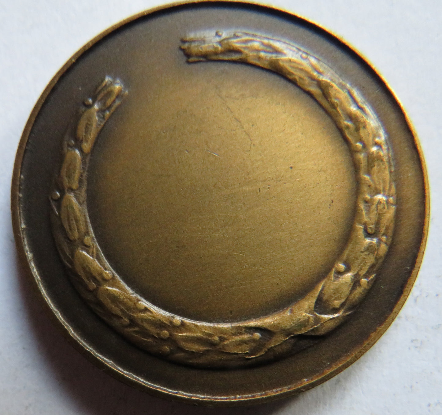 Vintage Discus Bronze Sporting Medal