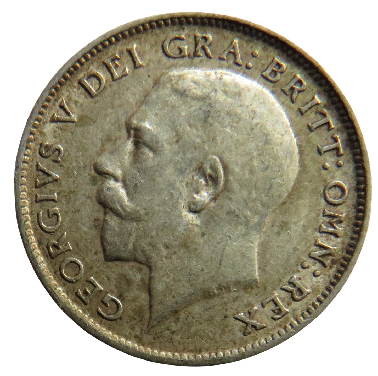 1915 King George V Silver Sixpence Coin - Great Britain