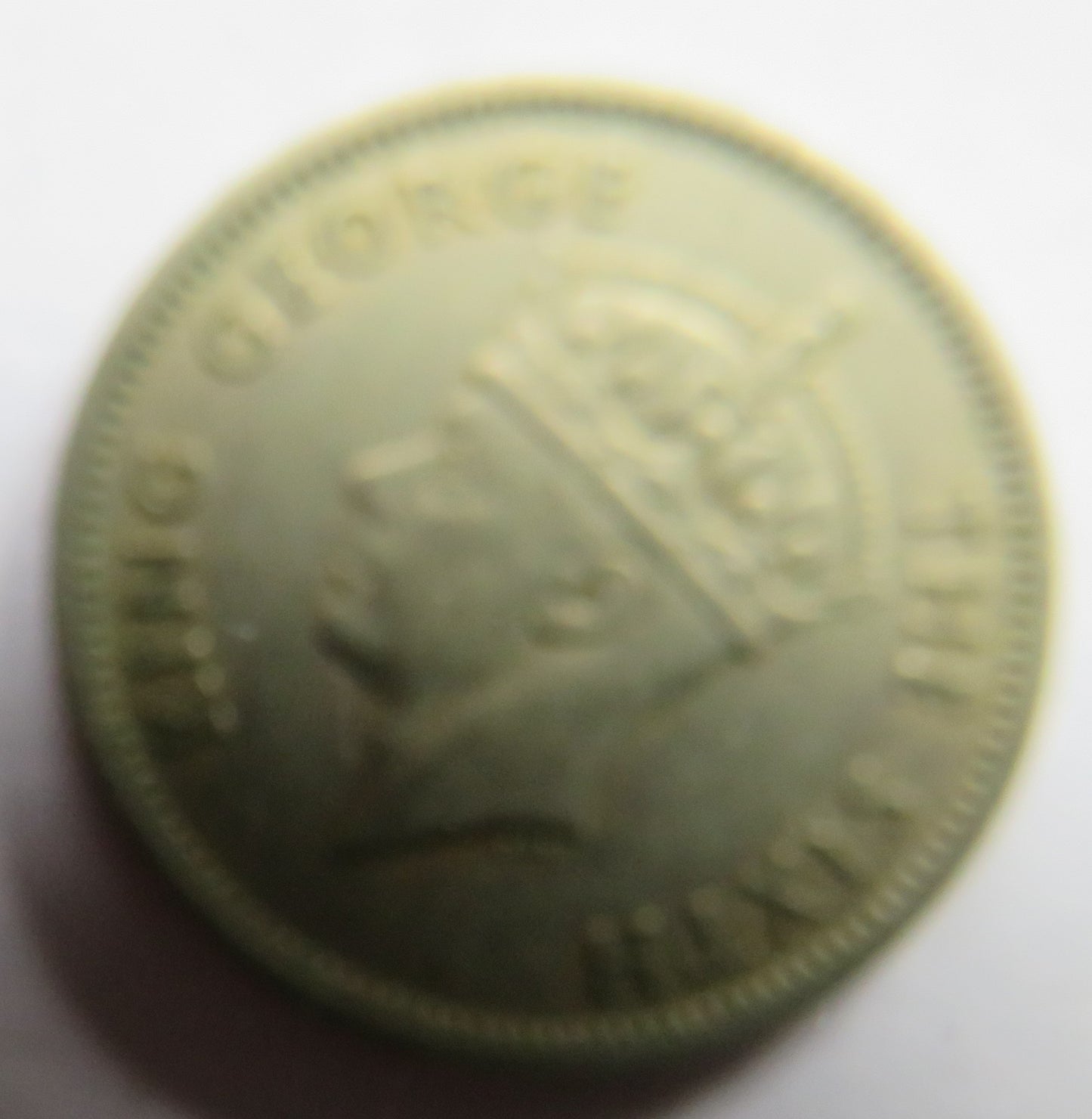 1948 King George VI Commissioners of Currency Malaya 10 Cents Coin