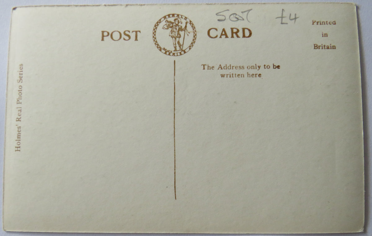 Vintage Postcard of Luss Village, Loch Lomond, Holmes' Real Photo Series