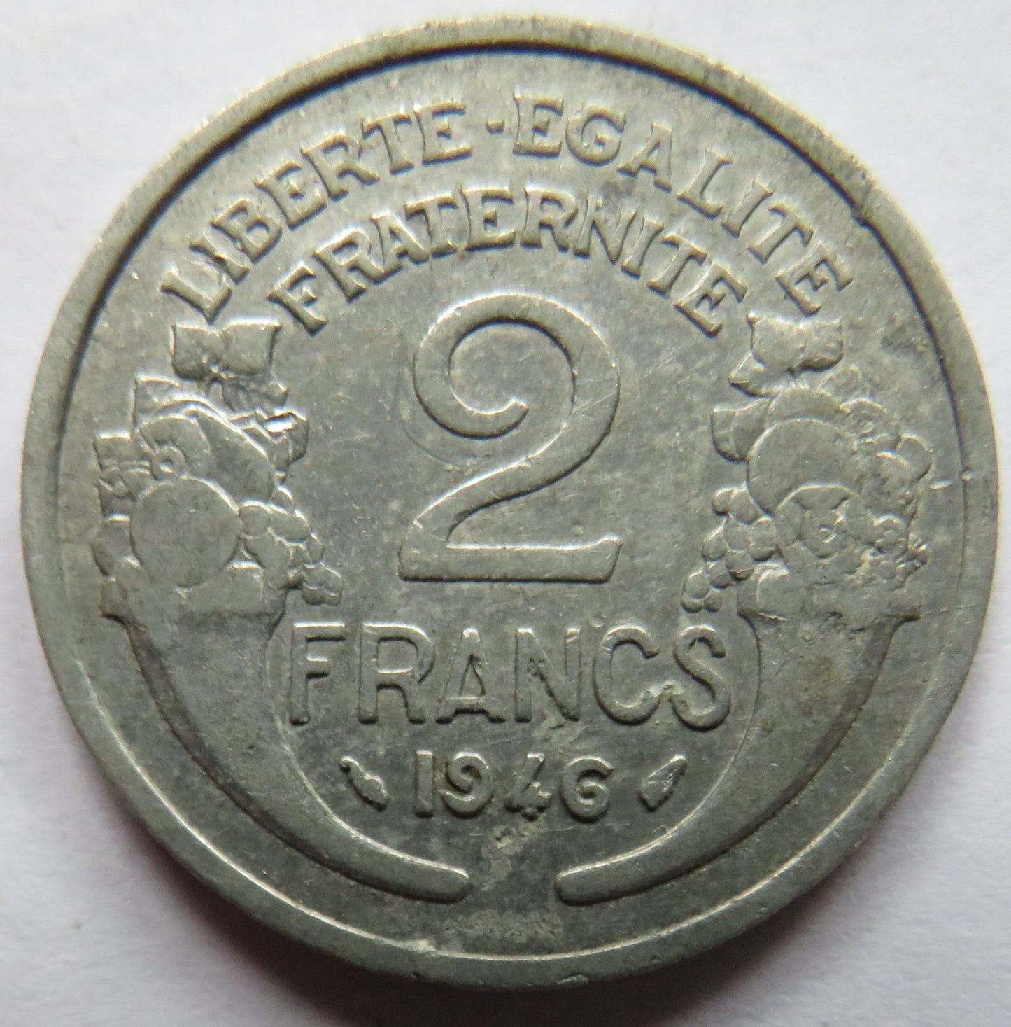 1946 France 2 Francs Coin
