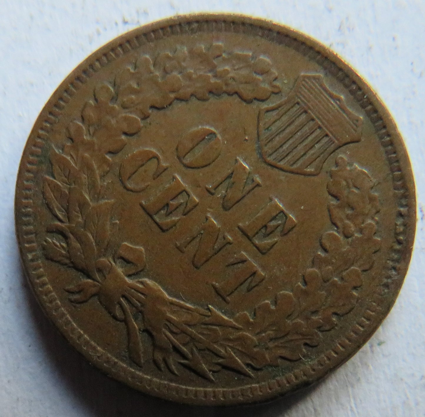 1906 USA Indian Head One Cent Coin
