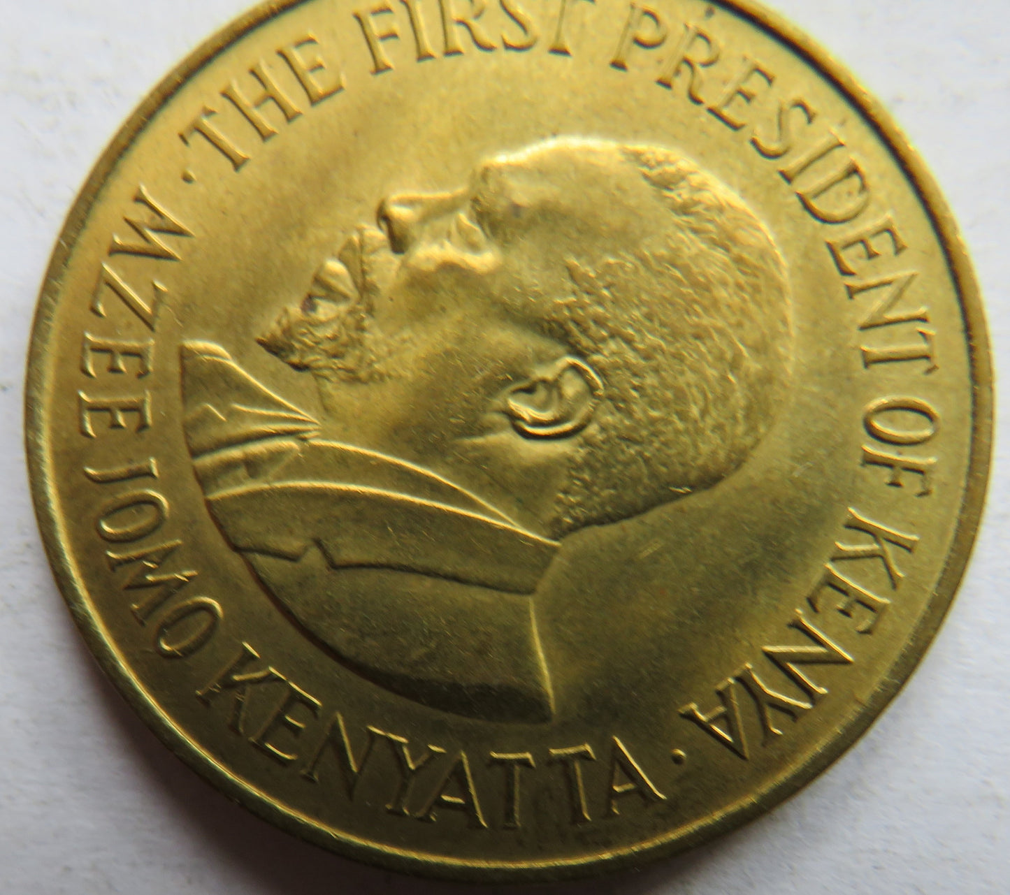 1978 Kenya 10 Cents Coin