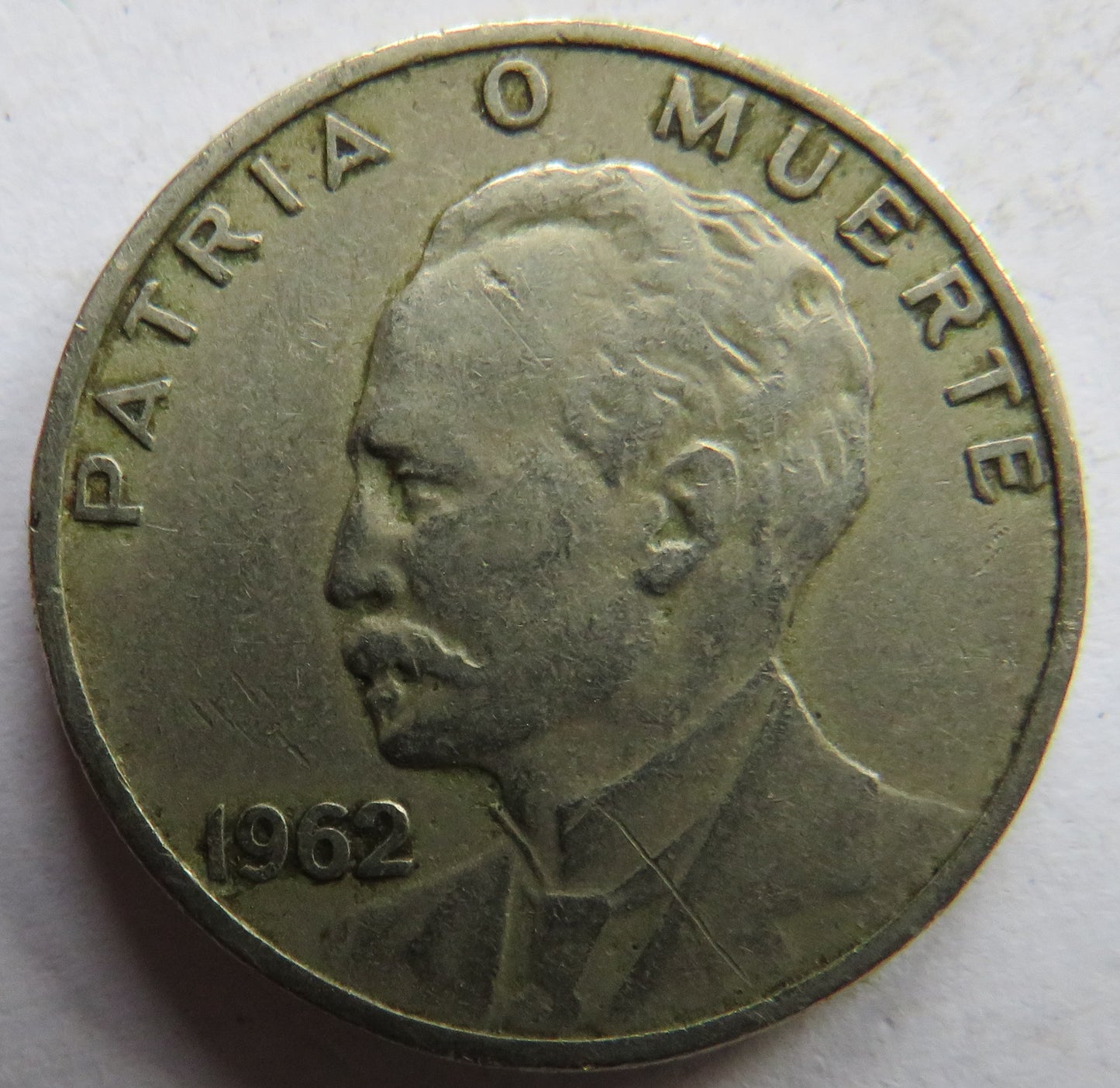 1962 Cuba 20 Centavos Coin